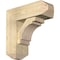 Ekena Millwork Merced Craftsman Rough Sawn Bracket w/ Offset Brace, Douglas Fir, 8"W x 22"D x 22"H BKT0806X22X22MRC04RDF - alternate 1